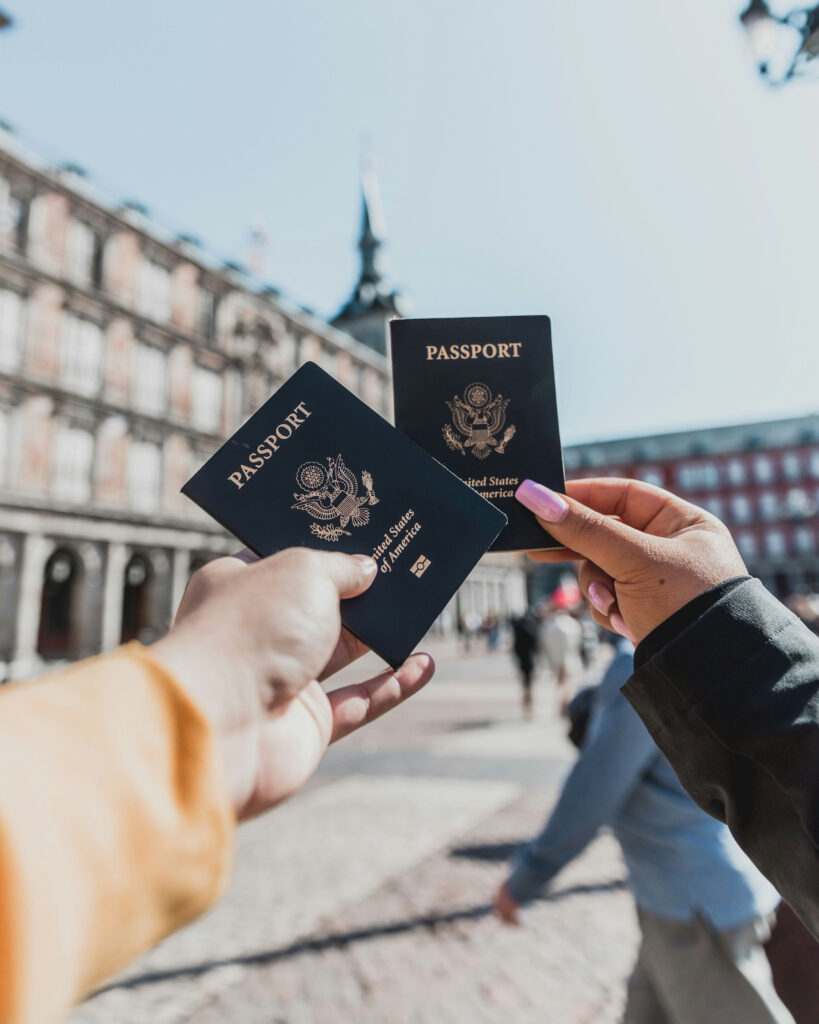 persons holding their passport