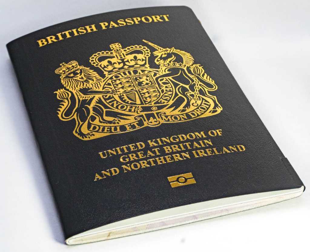 British passport